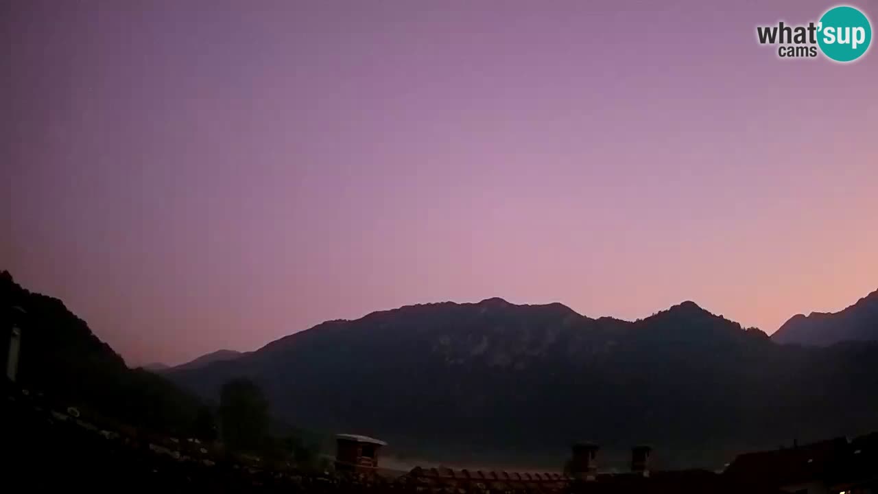 Kobarid – pogled na Kobariški stol