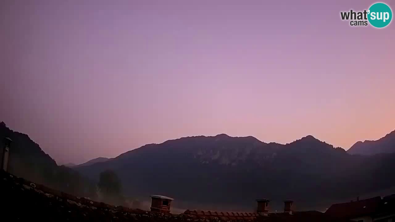 Kobarid – pogled na Kobariški stol