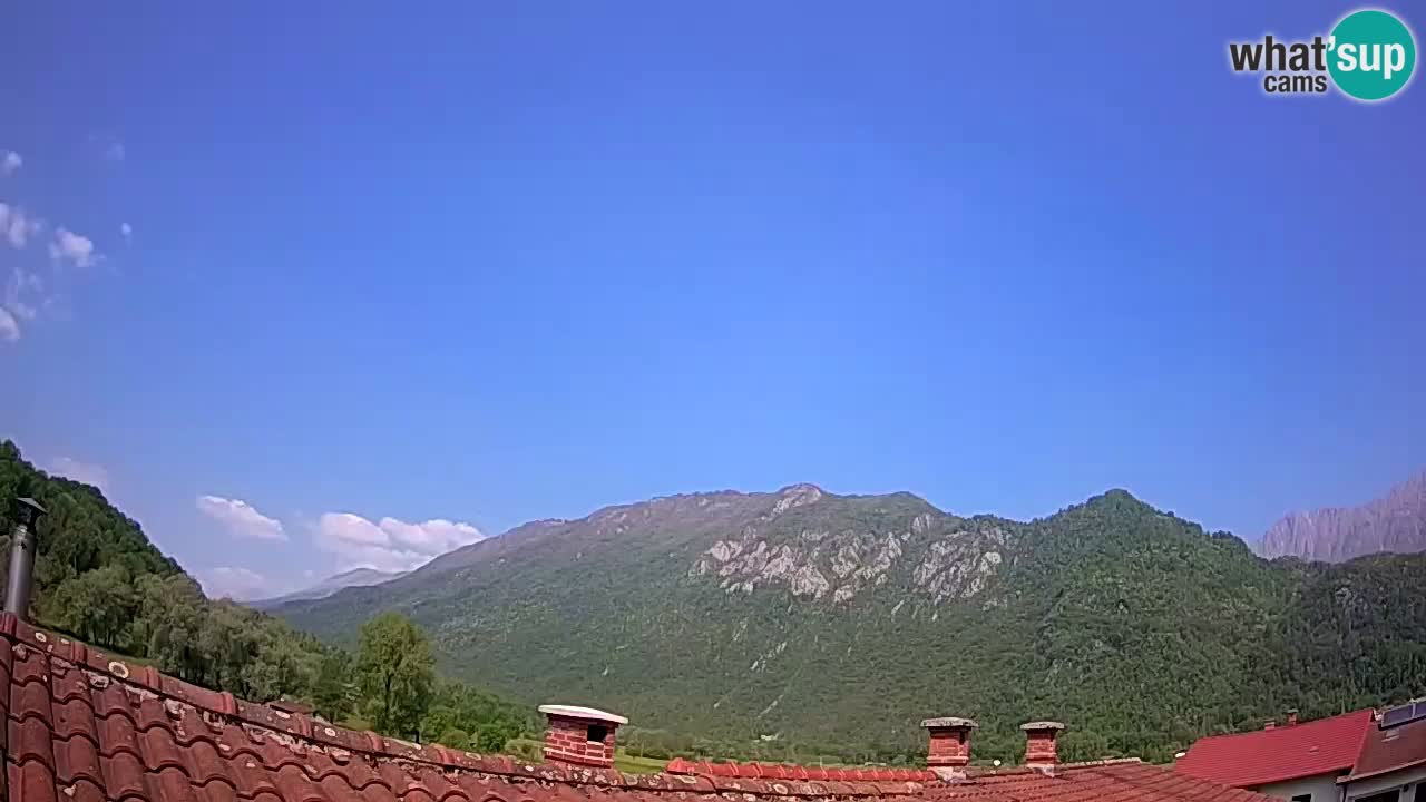 Kobarid – view to Kobariški stol