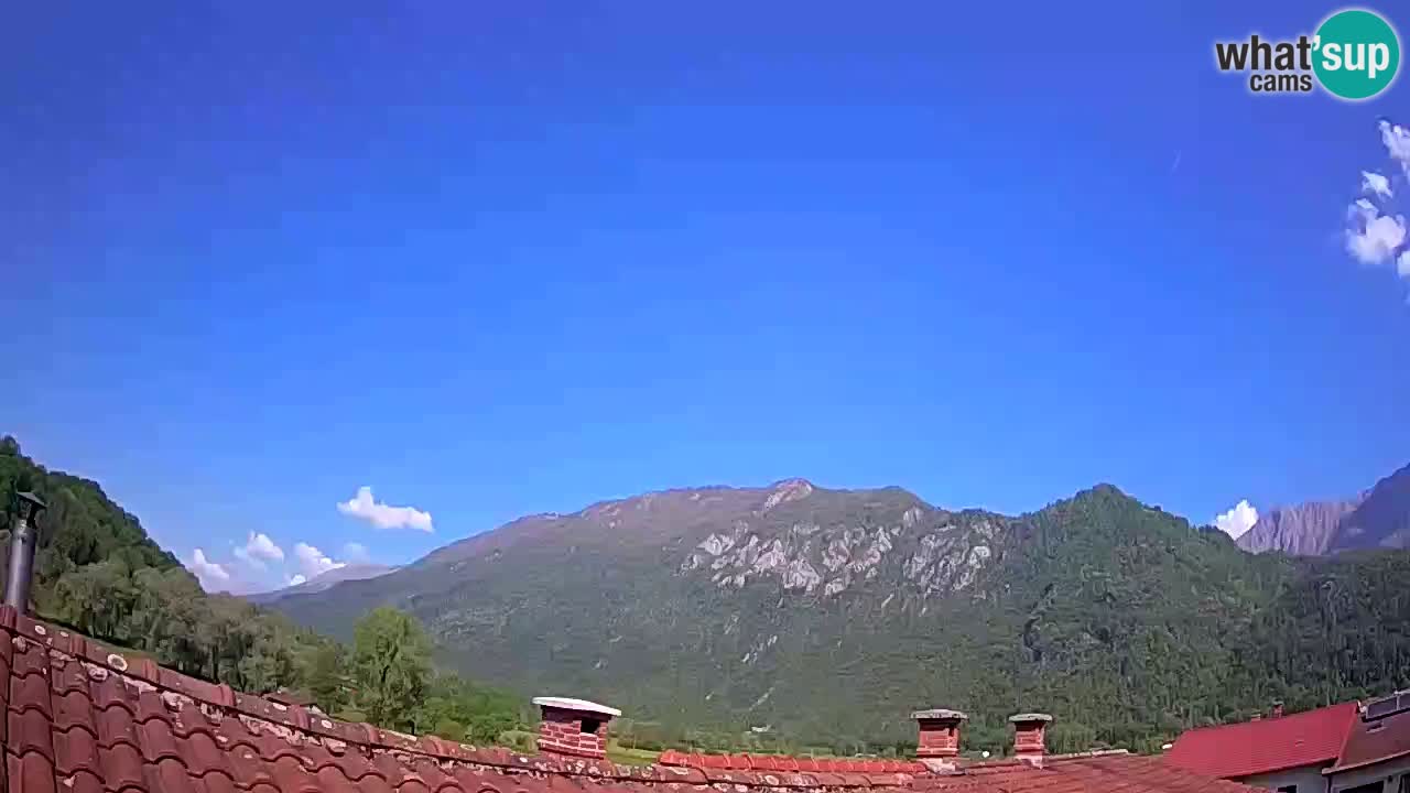 Kobarid – view to Kobariški stol