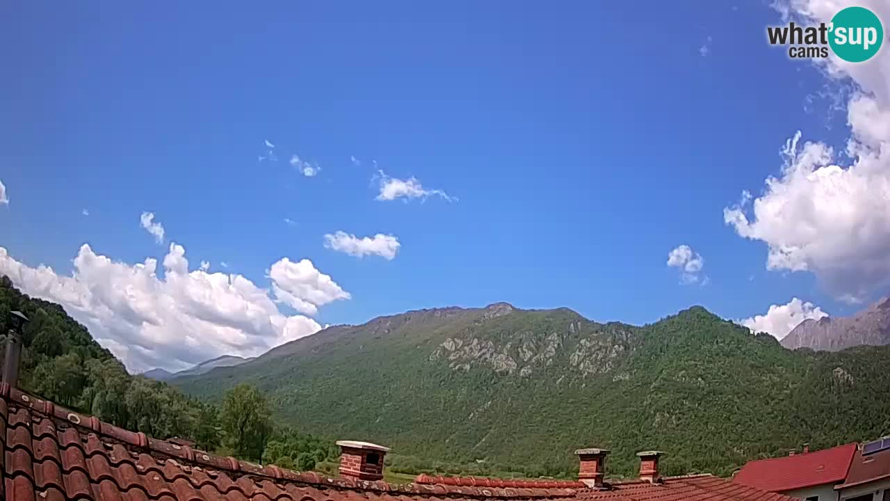 Kobarid – pogled na Kobariški stol