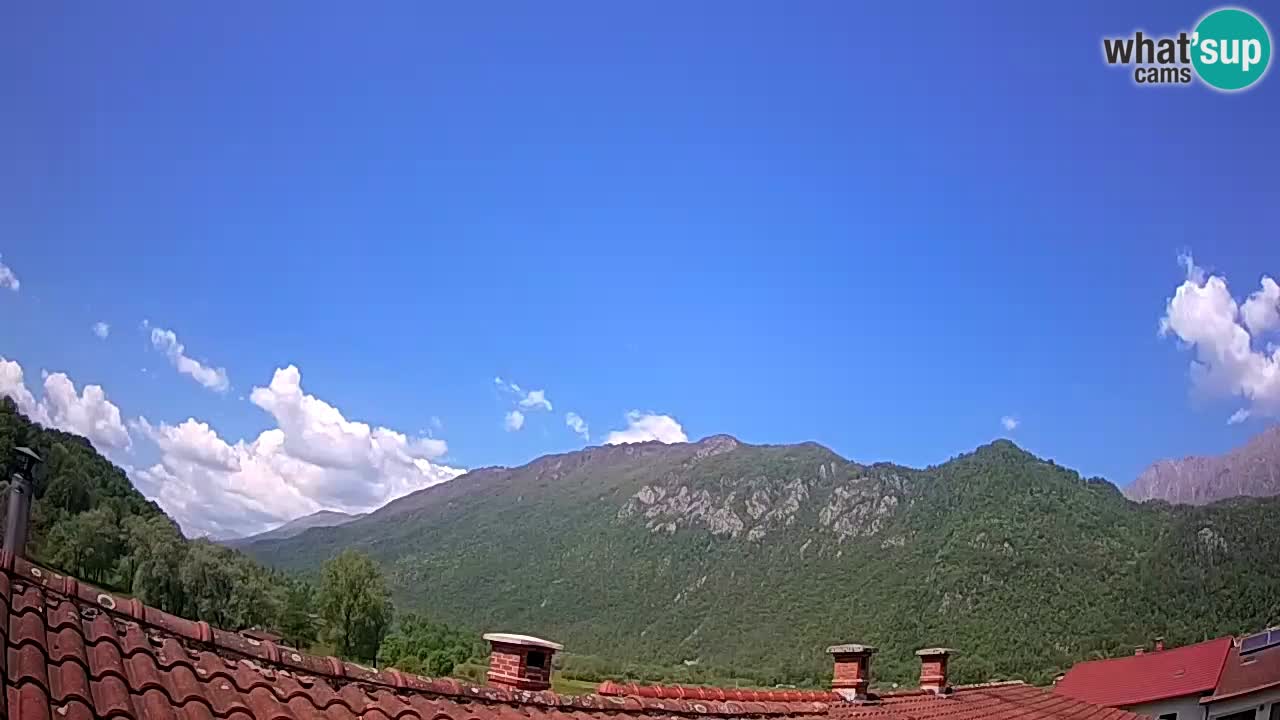 Kobarid – view to Kobariški stol