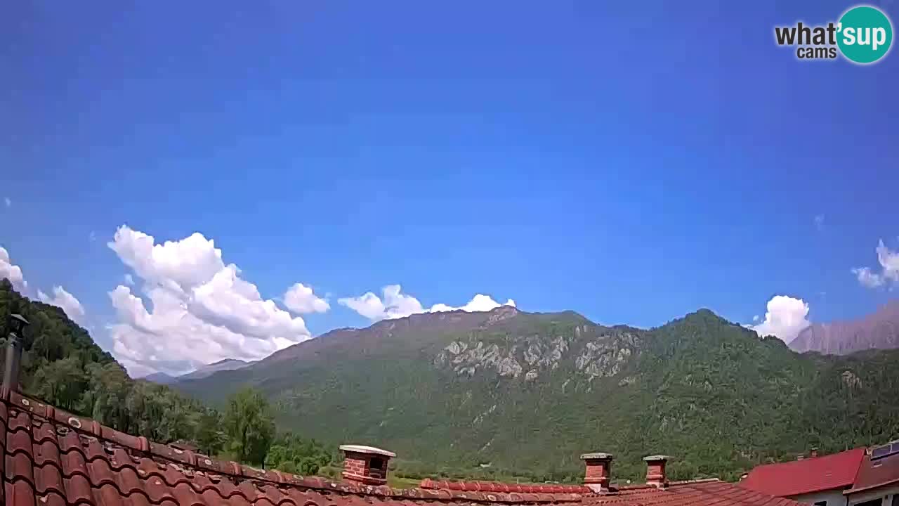 Kobarid – pogled na Kobariški stol