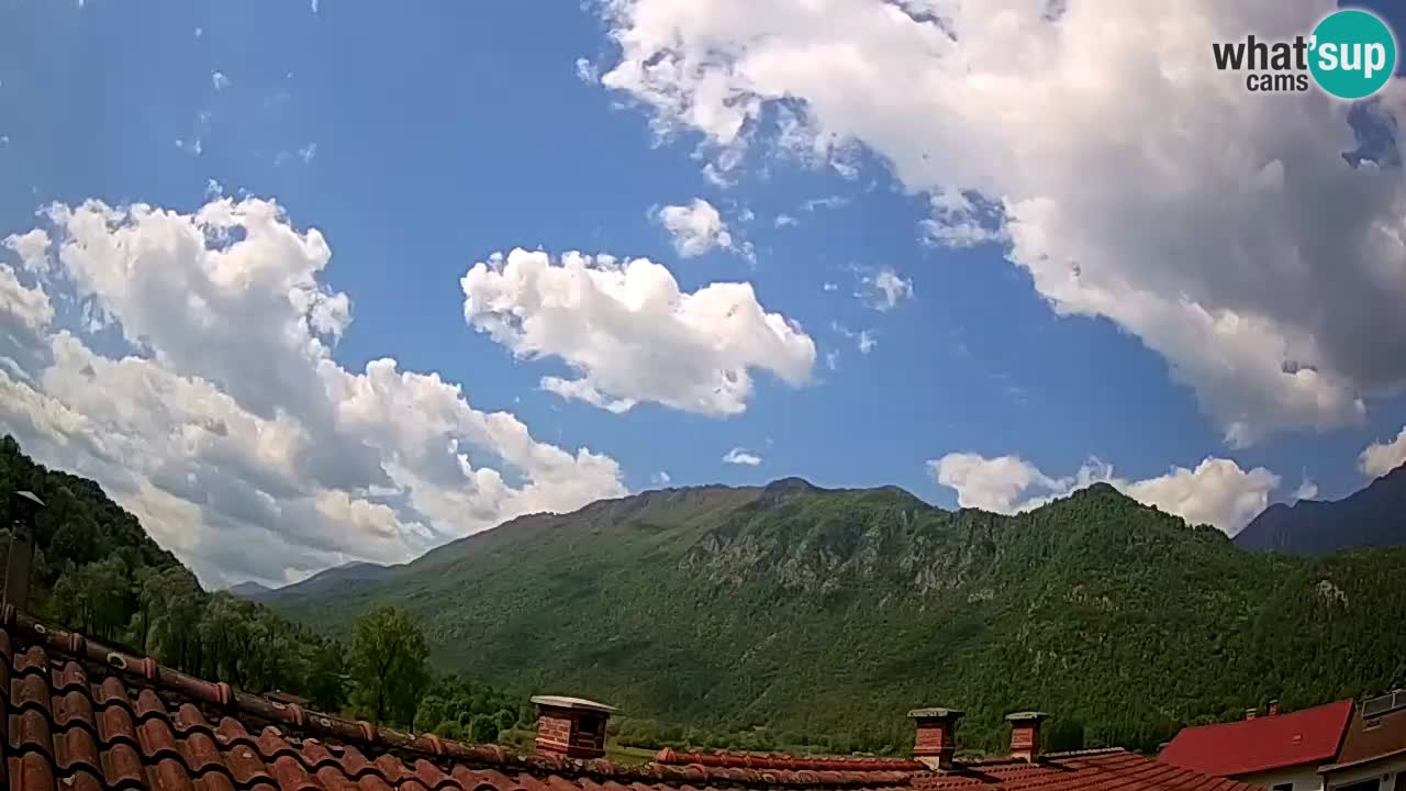 Kobarid – pogled na Kobariški stol