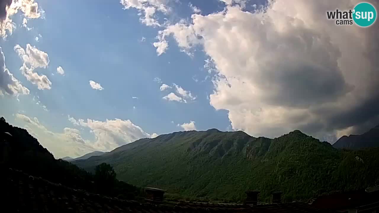 Kobarid – pogled na Kobariški stol