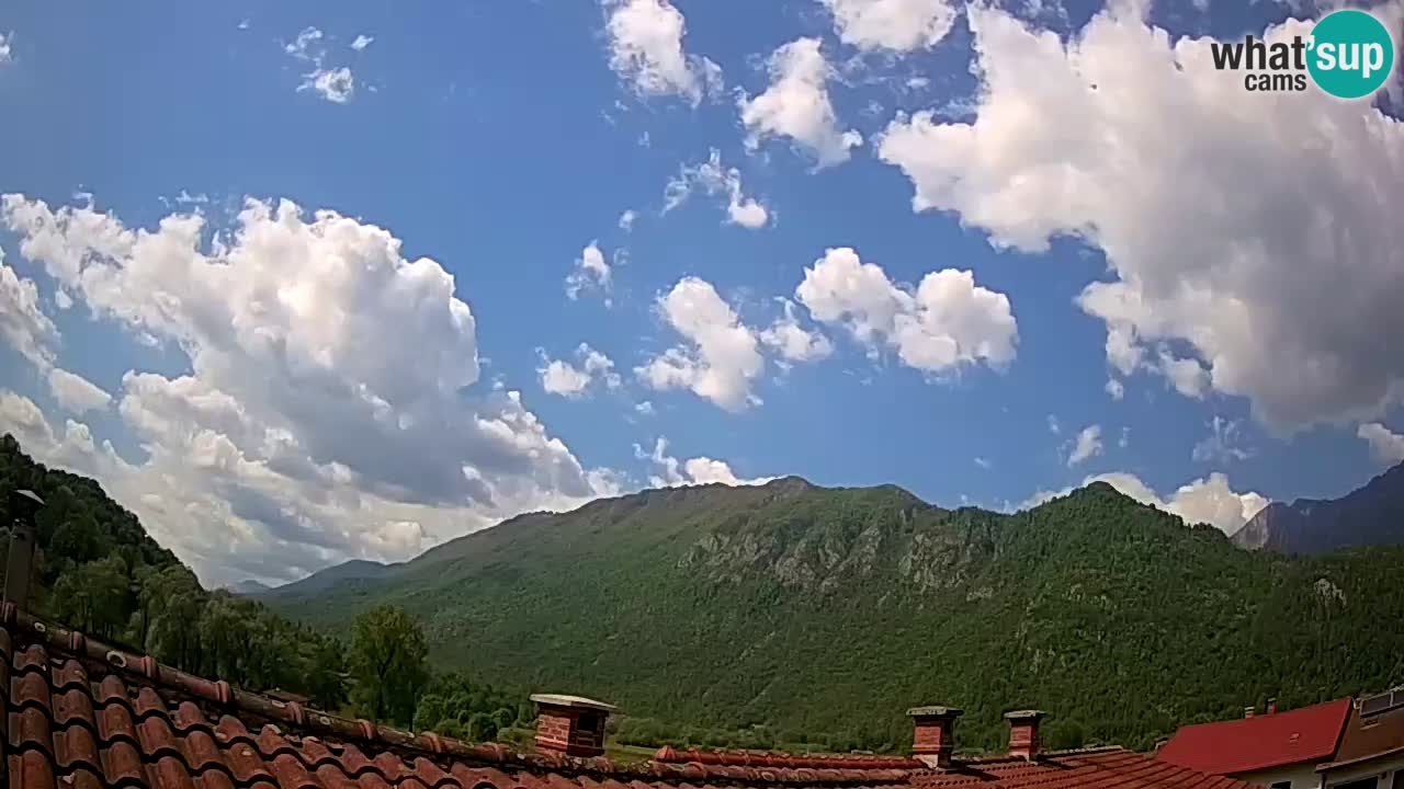 Kobarid – pogled na Kobariški stol