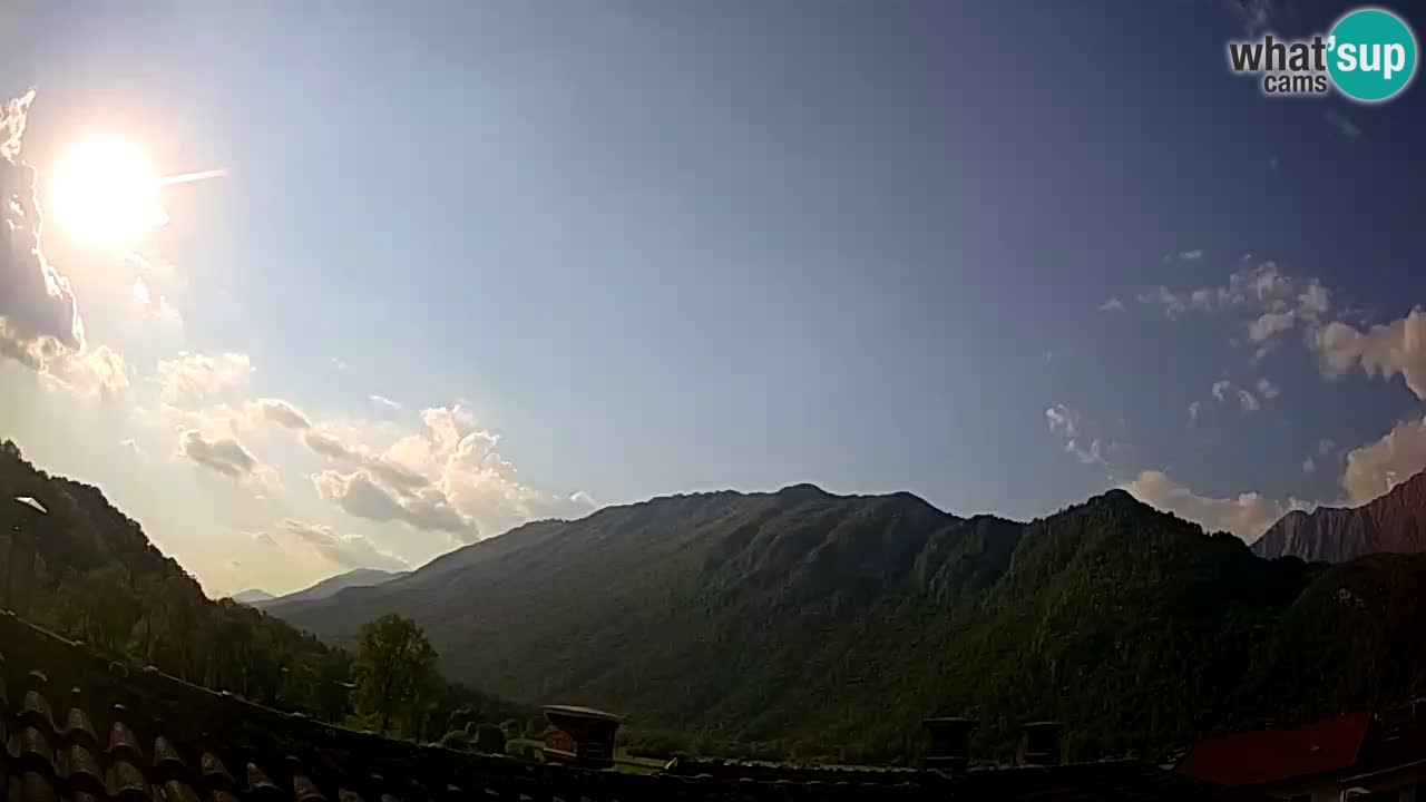 Kobarid – pogled na Kobariški stol