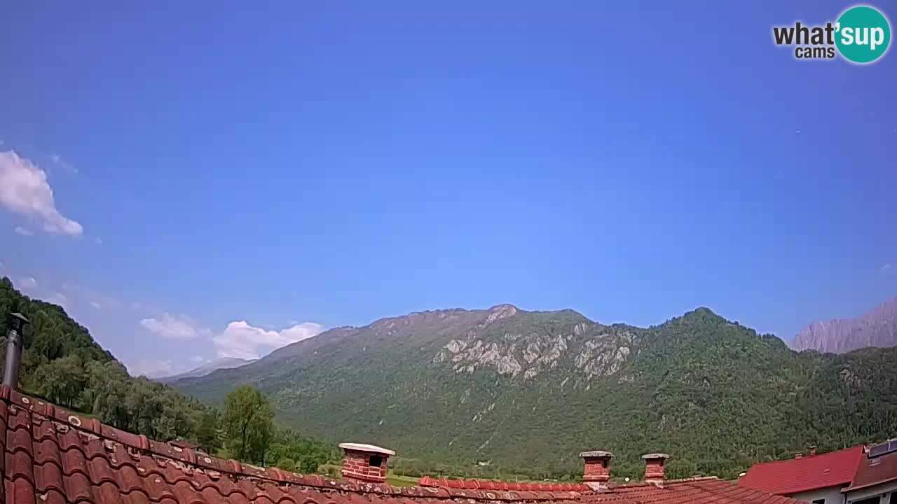 Kobarid – pogled na Kobariški stol