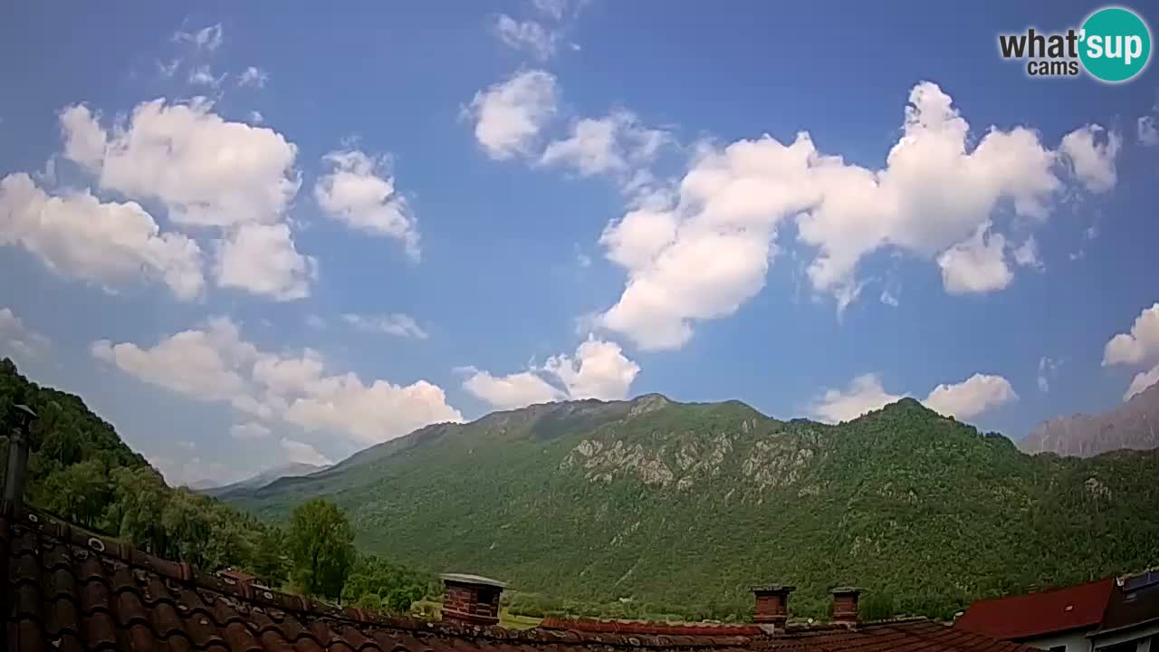 Kobarid – view to Kobariški stol