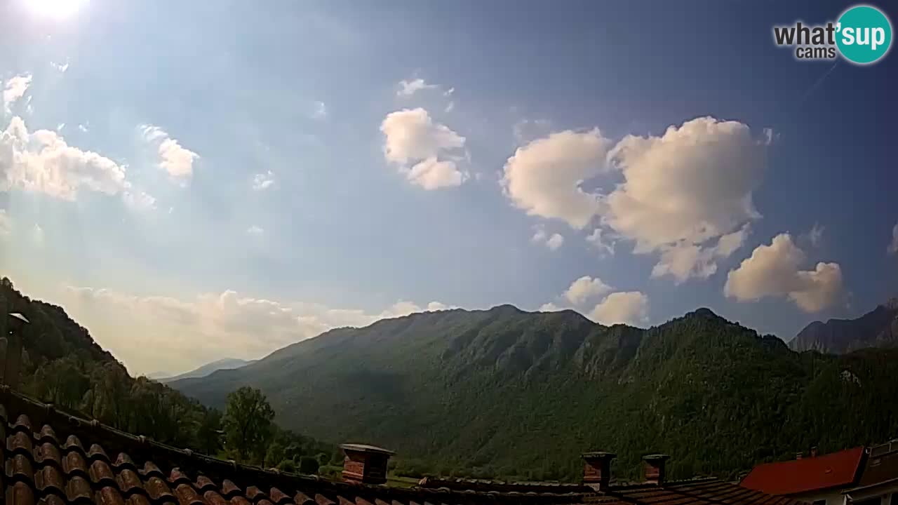 Kobarid – view to Kobariški stol