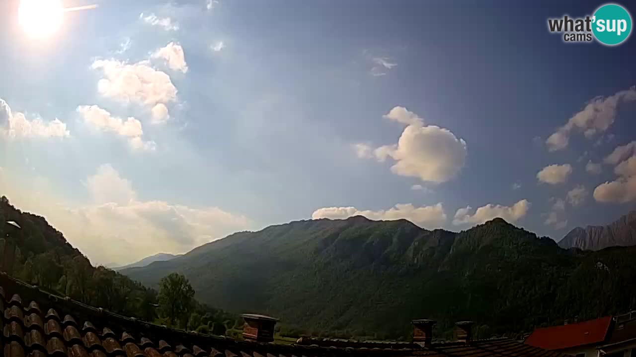 Kobarid – view to Kobariški stol