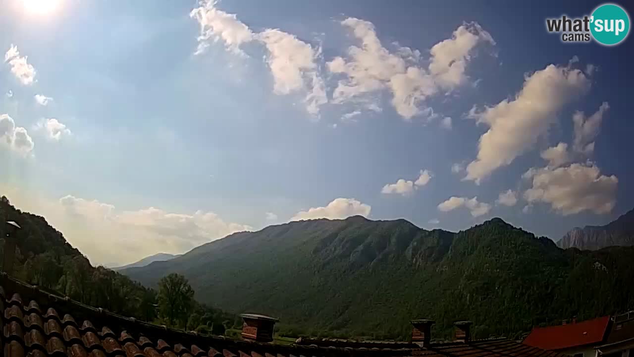 Kobarid – pogled na Kobariški stol