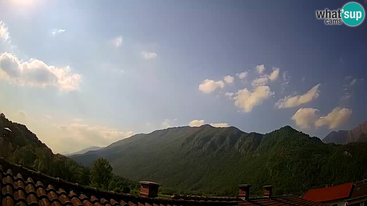Kobarid – pogled na Kobariški stol
