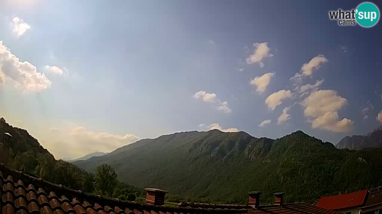 Kobarid – pogled na Kobariški stol