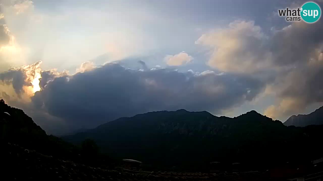 Kobarid – pogled na Kobariški stol