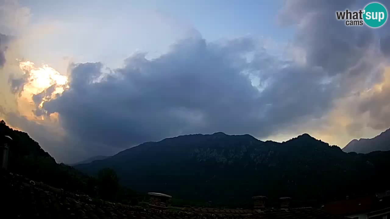 Kobarid – view to Kobariški stol