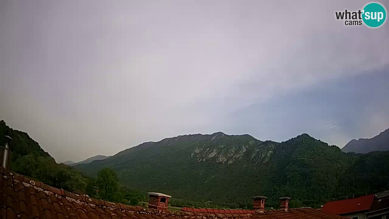 Kobarid – view to Kobariški stol