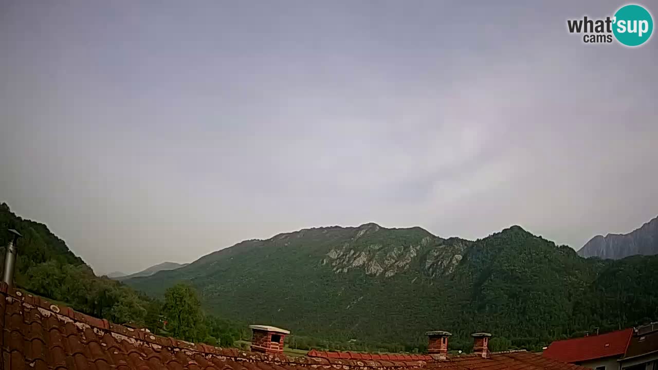 Kobarid – view to Kobariški stol