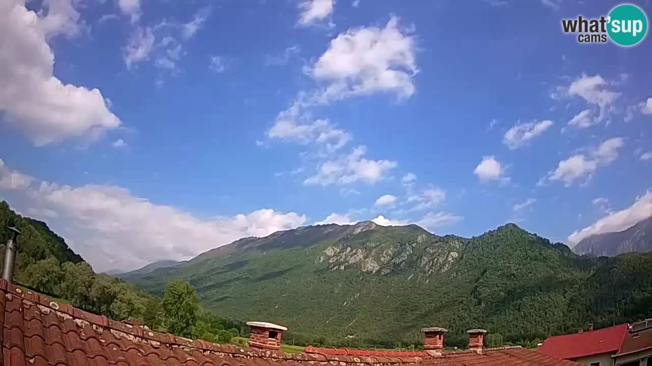 Kobarid – view to Kobariški stol