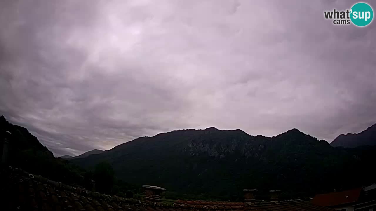 Kobarid – pogled na Kobariški stol