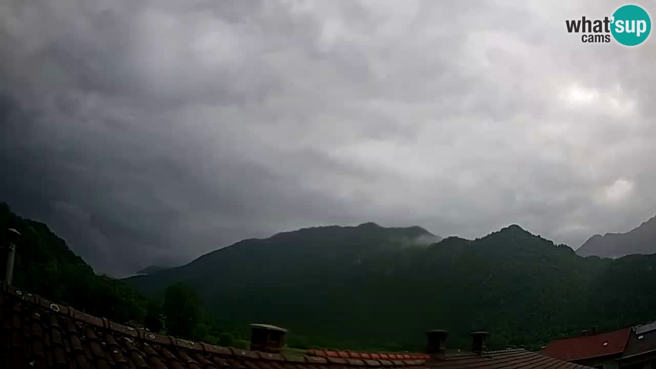 Kobarid – pogled na Kobariški stol