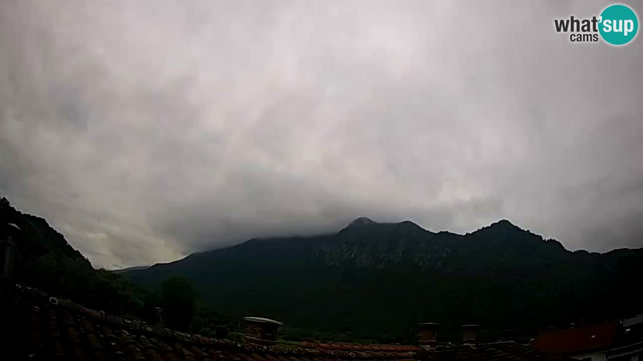 Kobarid – view to Kobariški stol