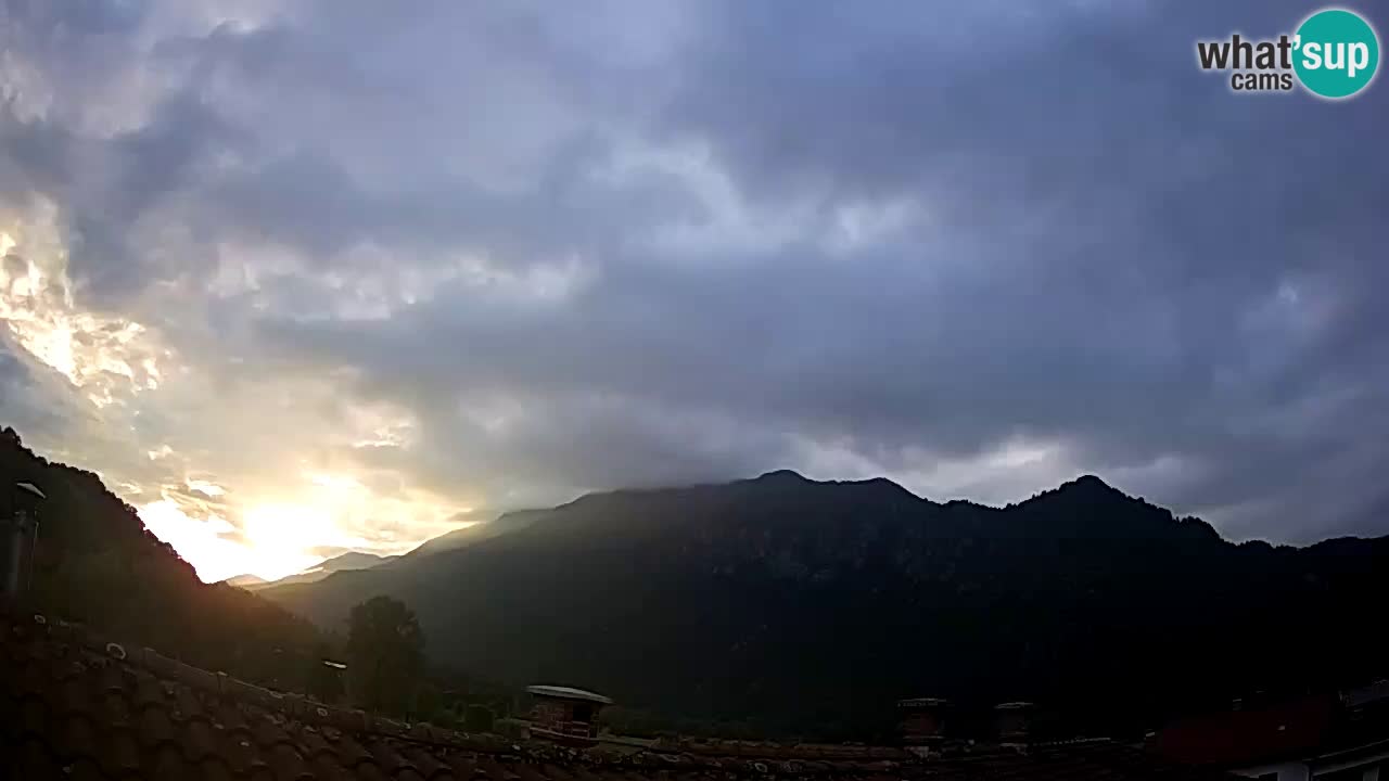 Kobarid – pogled na Kobariški stol