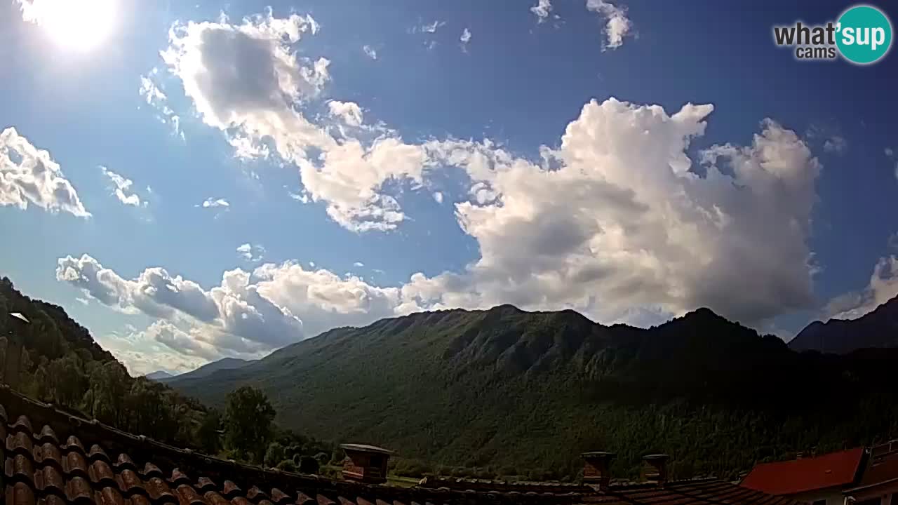 Kobarid – pogled na Kobariški stol