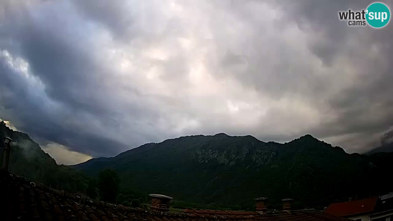 Kobarid – view to Kobariški stol