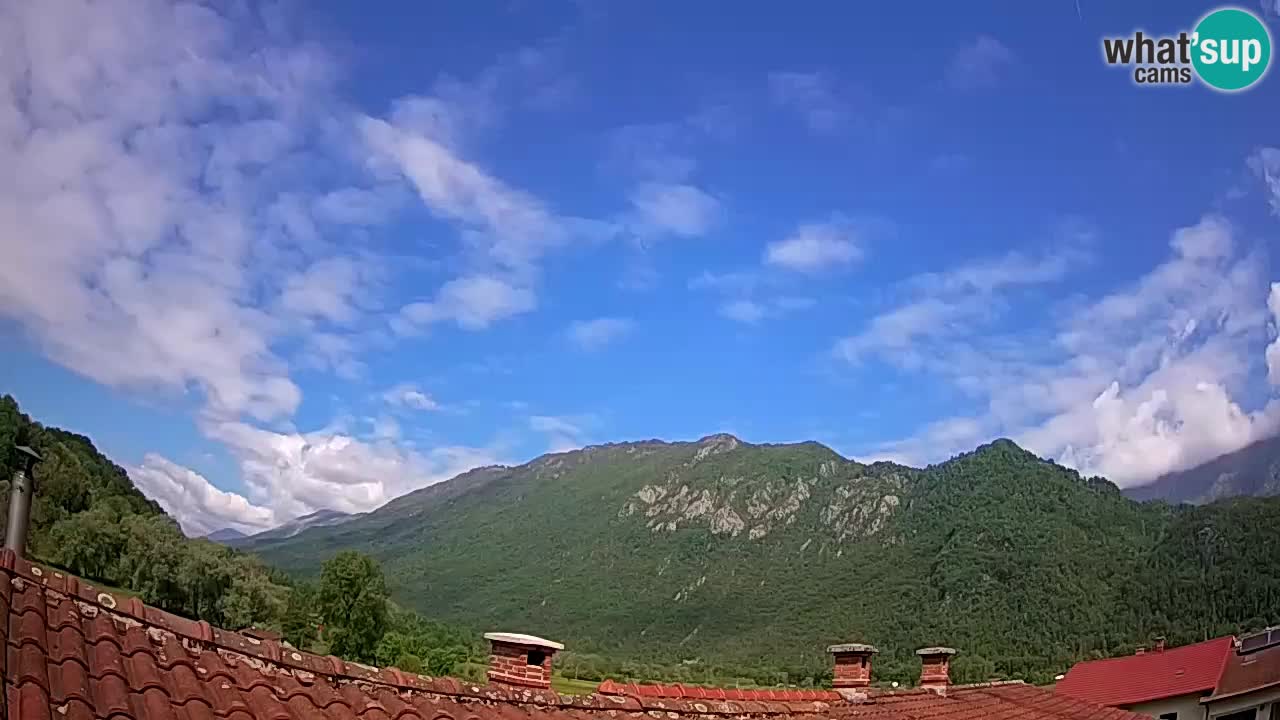 Kobarid – view to Kobariški stol