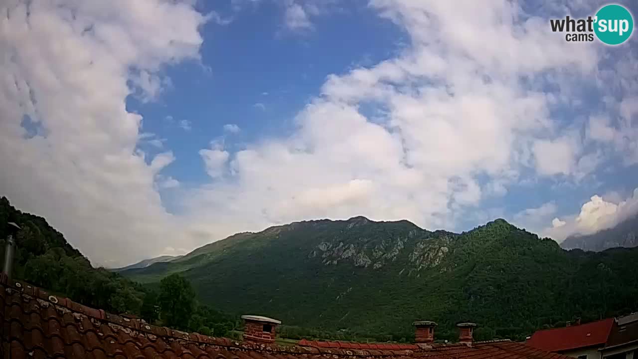 Kobarid – pogled na Kobariški stol