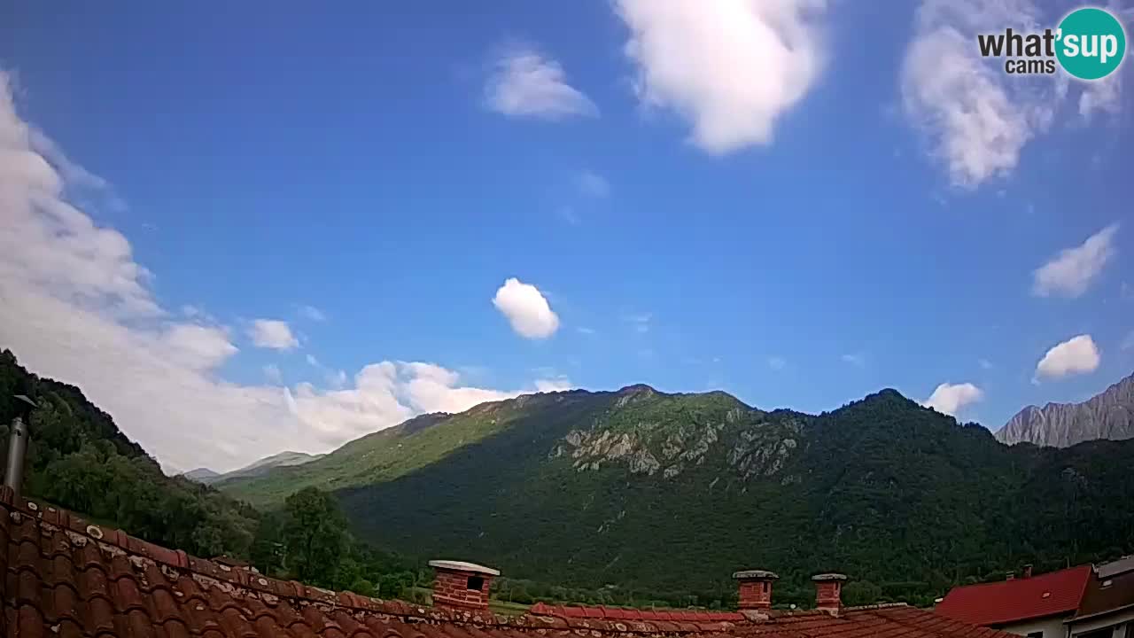 Kobarid – pogled na Kobariški stol