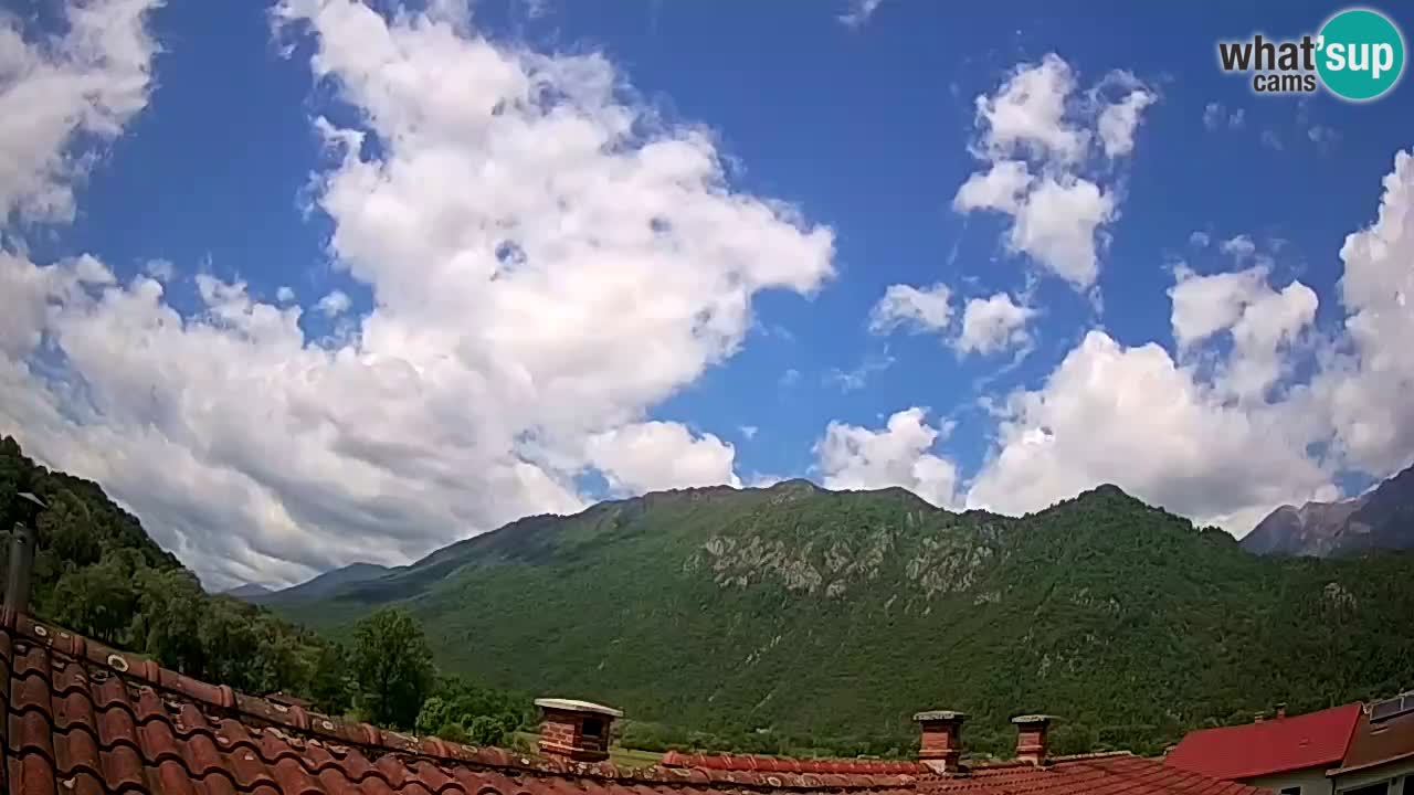 Kobarid – view to Kobariški stol