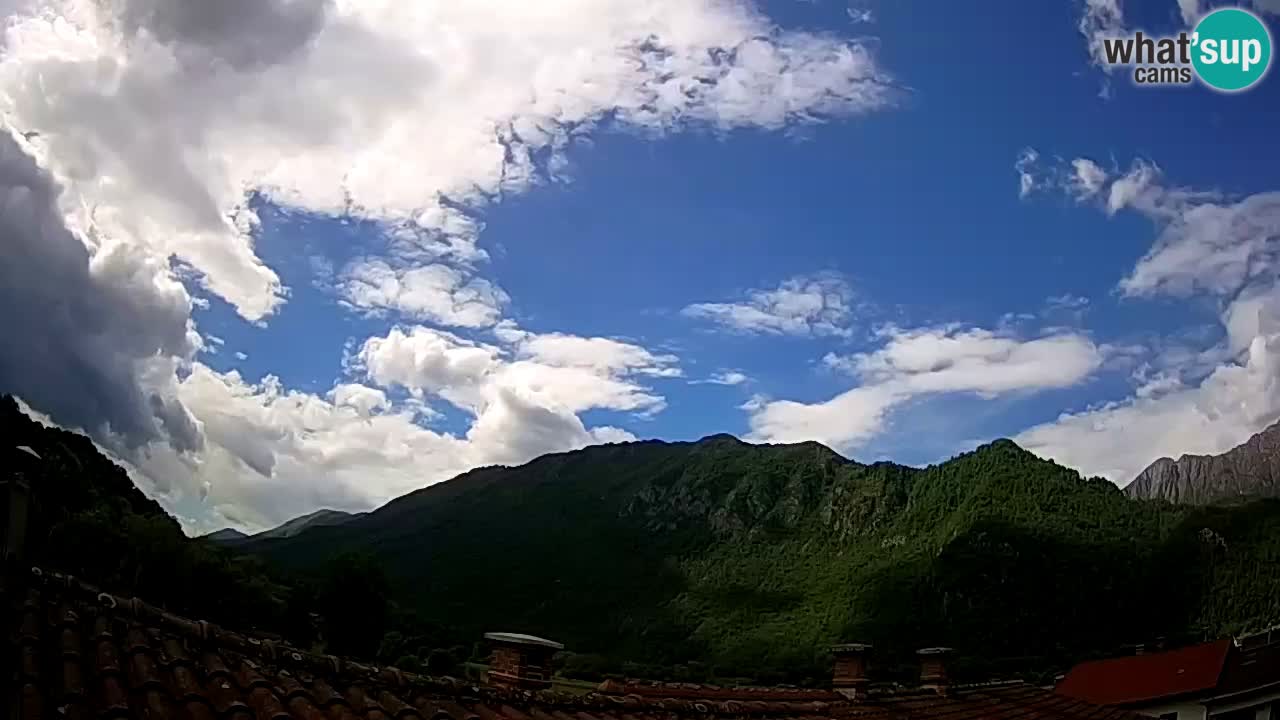 Kobarid – pogled na Kobariški stol