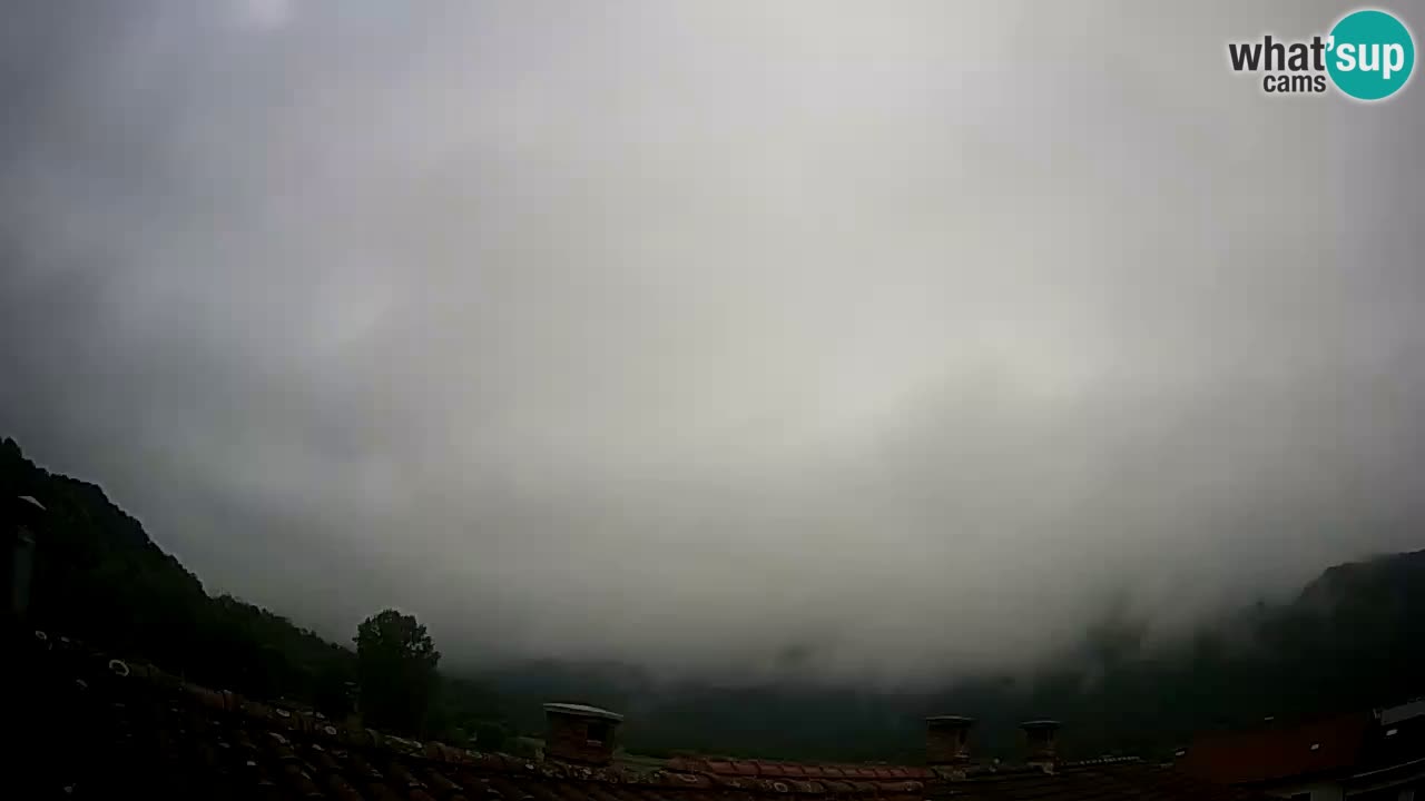Kobarid – view to Kobariški stol