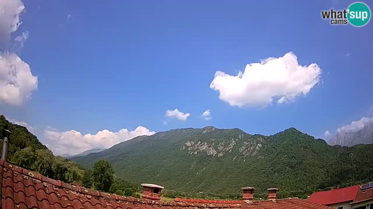 Kobarid – view to Kobariški stol