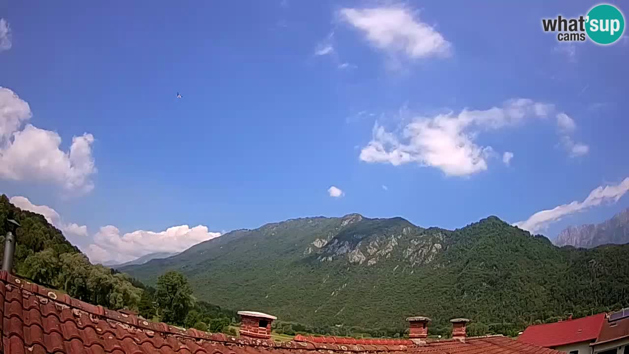 Kobarid – view to Kobariški stol