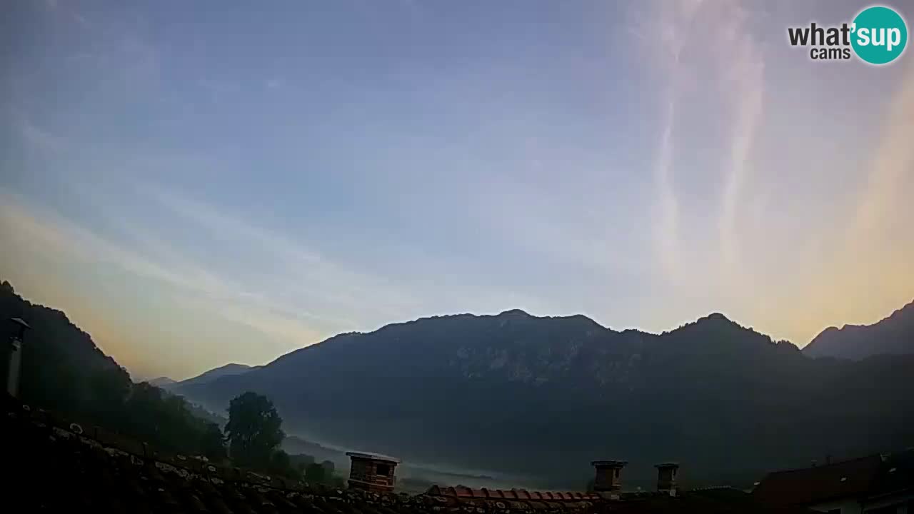 Kobarid – view to Kobariški stol