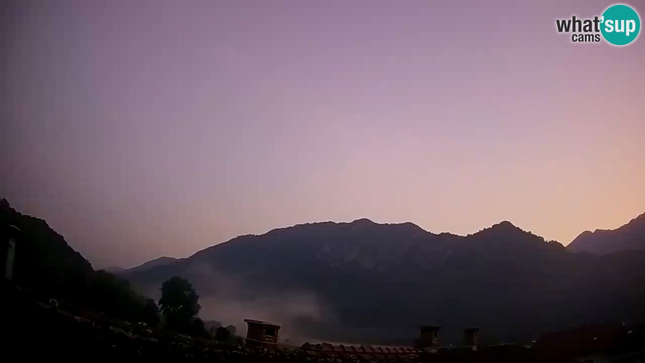 Kobarid – view to Kobariški stol