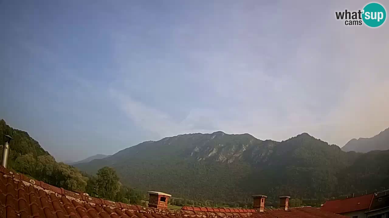 Kobarid – view to Kobariški stol
