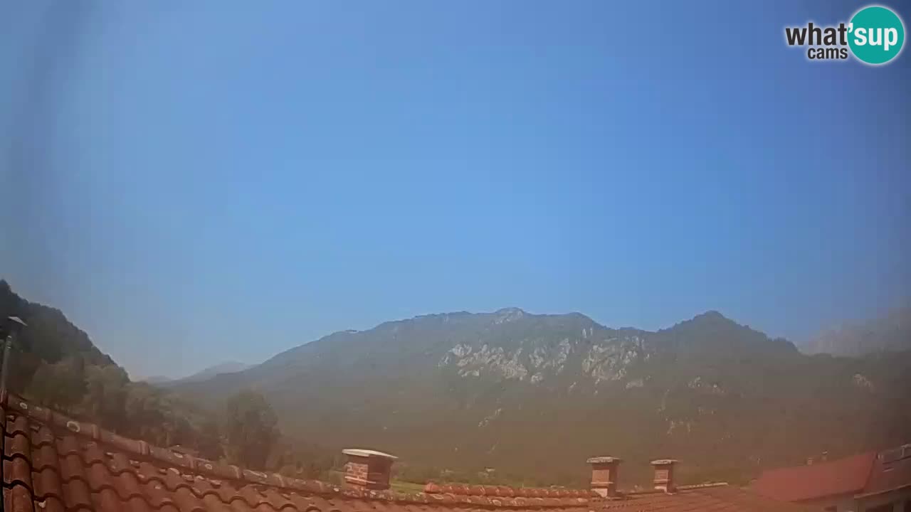 Kobarid – view to Kobariški stol