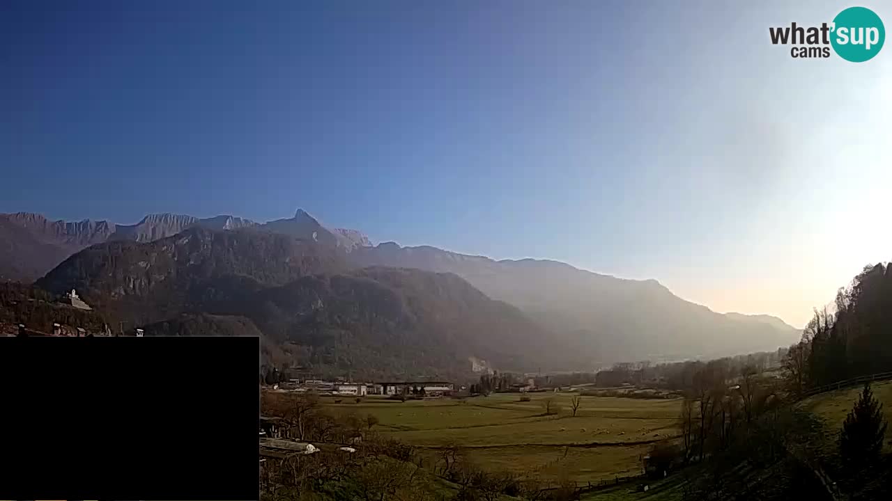 Livecam Caporetto – Parapendio atterraggio e partenza Ozben