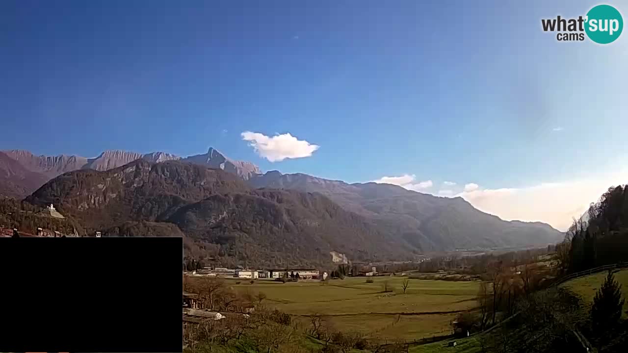 Livecam Caporetto – Parapendio atterraggio e partenza Ozben