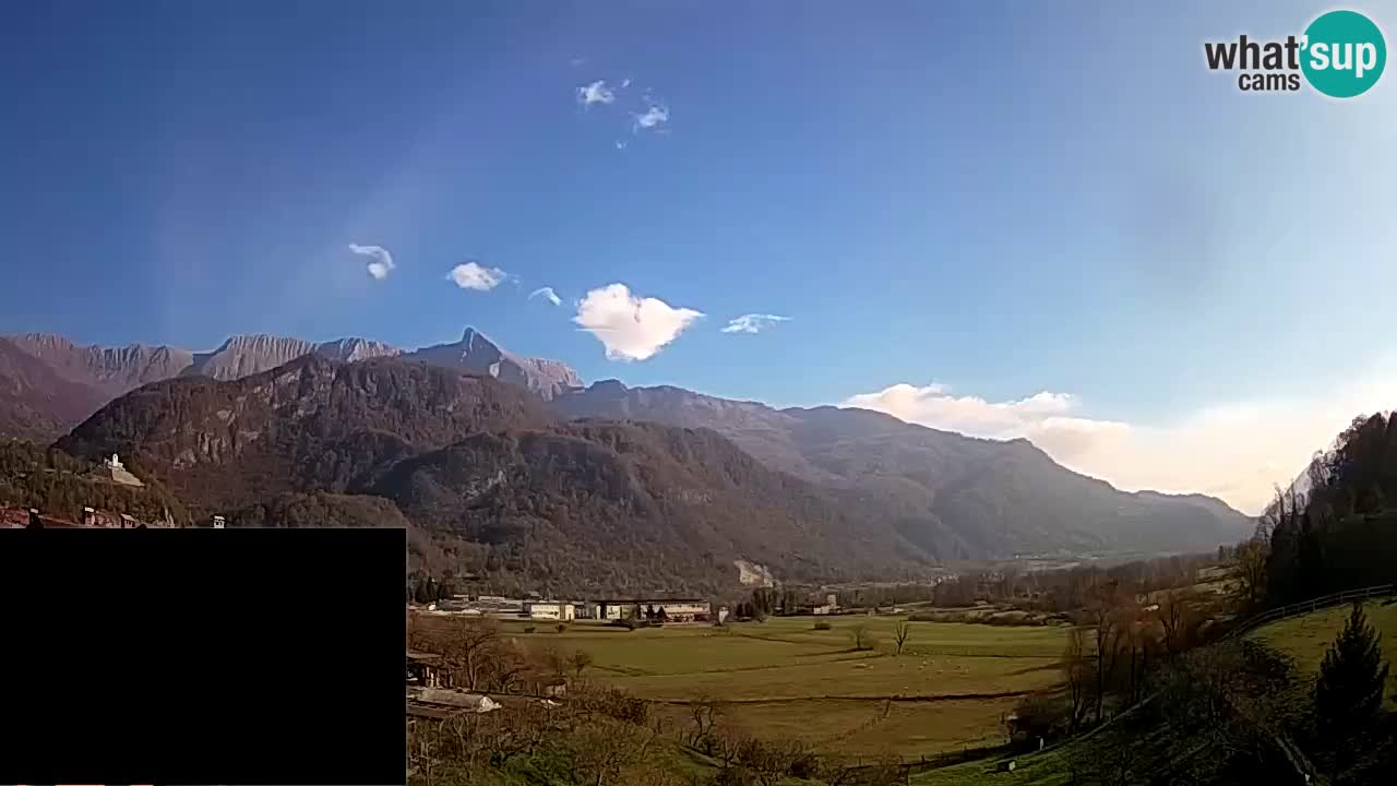 Livecam Caporetto – Parapendio atterraggio e partenza Ozben