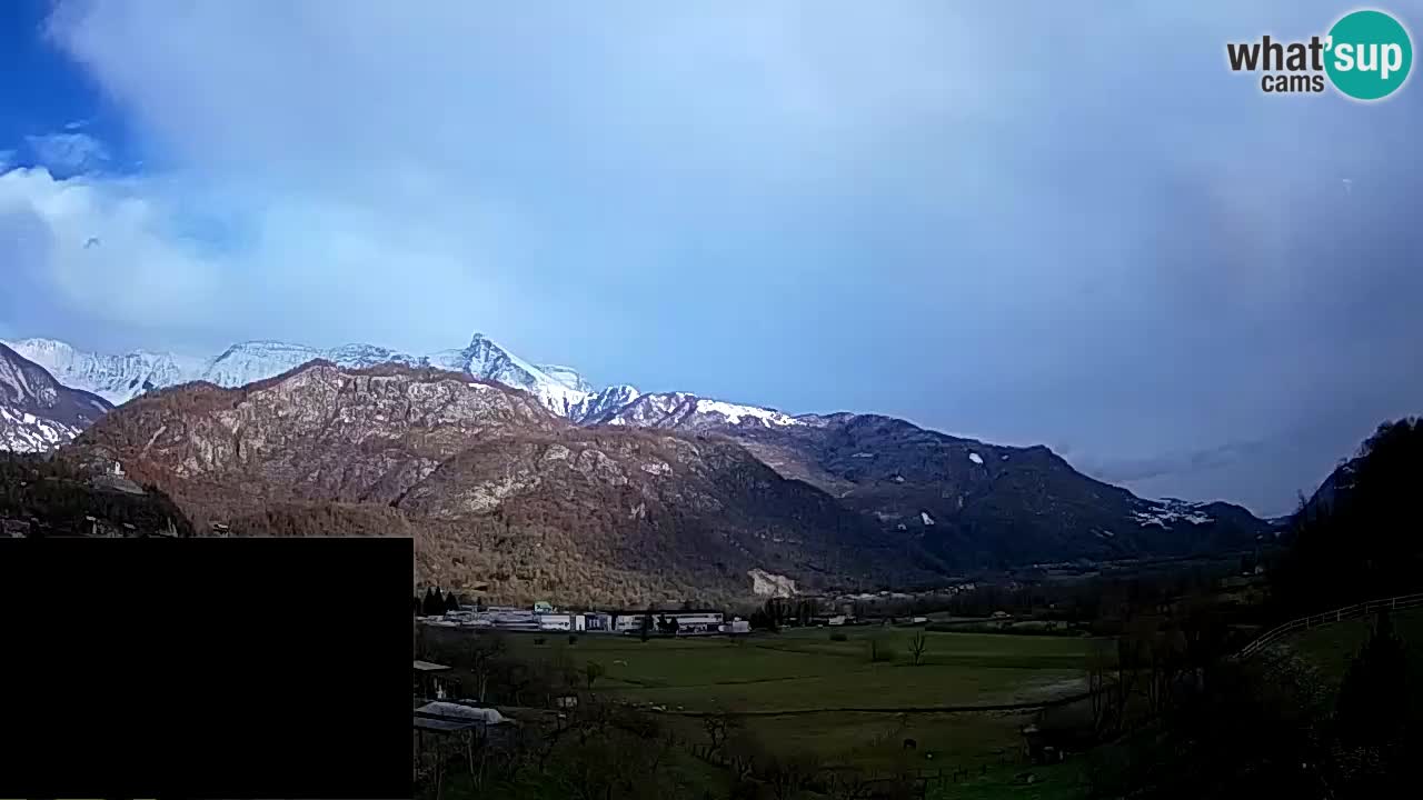 Livecam Caporetto – Parapendio atterraggio e partenza Ozben