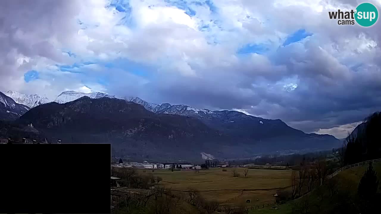 Livecam Caporetto – Parapendio atterraggio e partenza Ozben