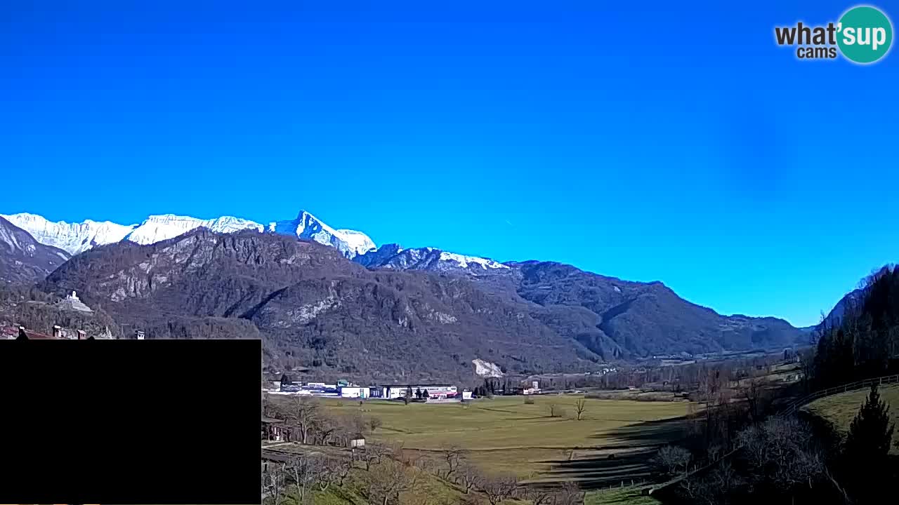 Livecam Caporetto – Parapendio atterraggio e partenza Ozben