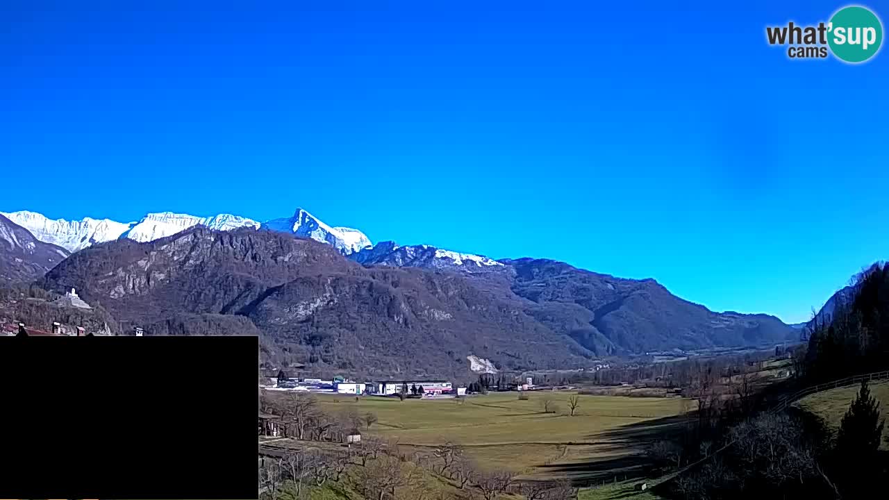 Livecam Caporetto – Parapendio atterraggio e partenza Ozben