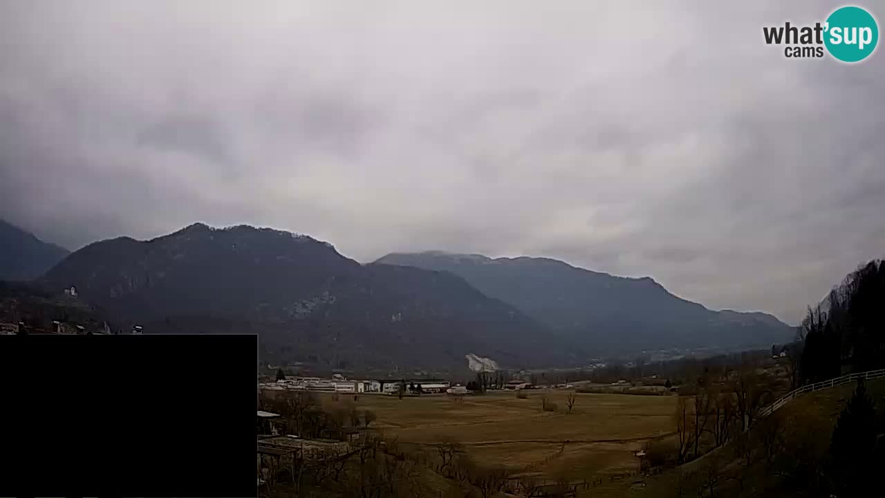 Livecam Caporetto – Parapendio atterraggio e partenza Ozben