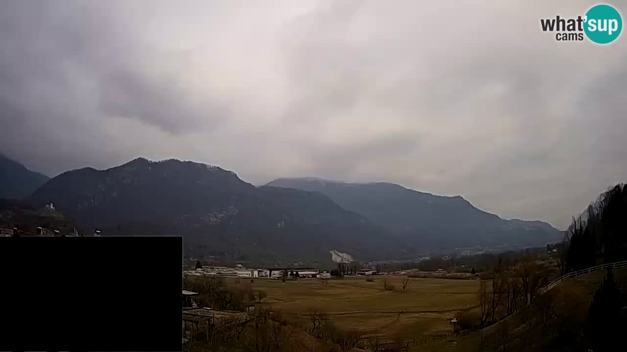 Livecam Caporetto – Parapendio atterraggio e partenza Ozben